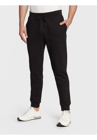 Guess Spodnie dresowe Aldwin Z2YB22 K9V31 Czarny Regular Fit. Kolor: czarny. Materiał: bawełna, dresówka