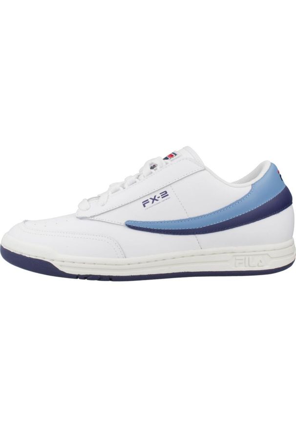 Fila - Kapcie FILA ORIGINAL TENNIS 83 Biały. Kolor: biały. Materiał: syntetyk, tkanina, skóra. Sport: turystyka piesza