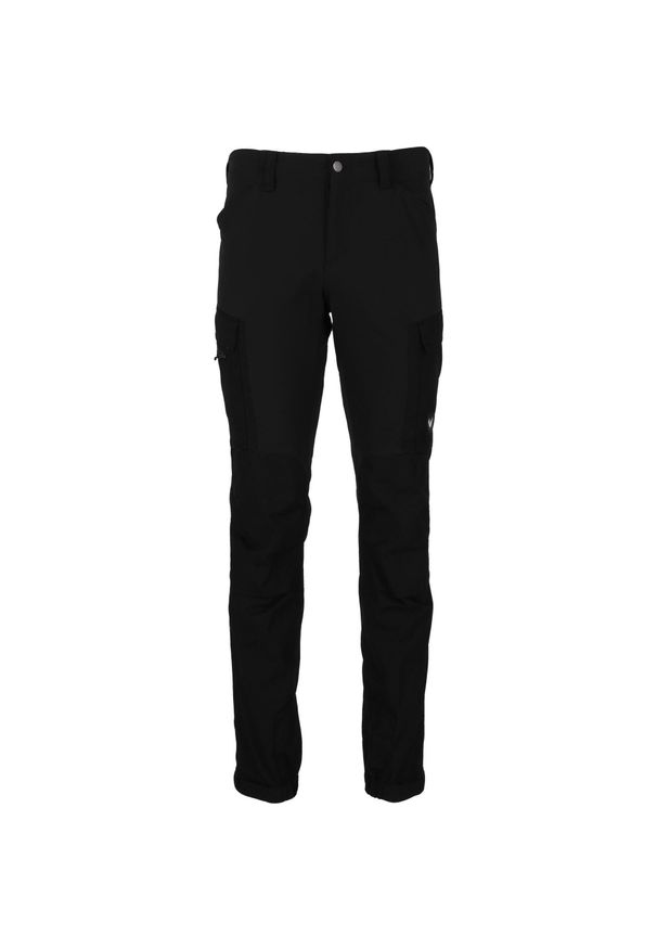 Spodnie Whistler Romning. Kolor: czarny. Materiał: poliester, bawełna. Sezon: lato. Sport: turystyka piesza