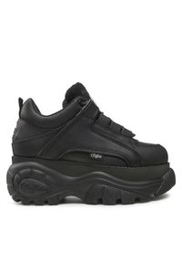 Buffalo London Sneakersy BN15332291 Czarny. Kolor: czarny. Materiał: nubuk, skóra