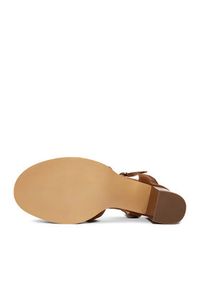 Lasocki Sandały CEO-25F531-4 Brązowy. Kolor: brązowy. Materiał: zamsz, skóra #8