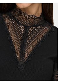 only - ONLY Bluzka Tilde 15335353 Czarny Slim Fit. Kolor: czarny. Materiał: wiskoza #2