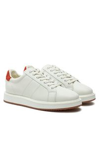 Lauren Ralph Lauren Sneakersy 802947678001 Biały. Kolor: biały. Materiał: skóra #4