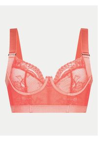 Hunkemöller Biustonosz z fiszbiną Hana 204675 Różowy. Kolor: różowy. Materiał: syntetyk