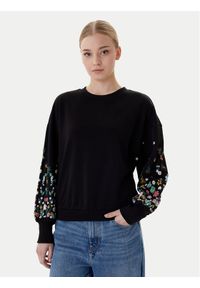 only - ONLY Bluza Brooke 15216364 Czarny Regular Fit. Kolor: czarny. Materiał: syntetyk, bawełna #1