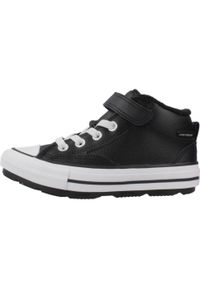 Converse Model Chuck Taylor All Star Malden Street Boot Mid Kolor Czarny. Okazja: na co dzień. Kolor: czarny. Materiał: syntetyk, tkanina, skóra. Model: Converse All Star