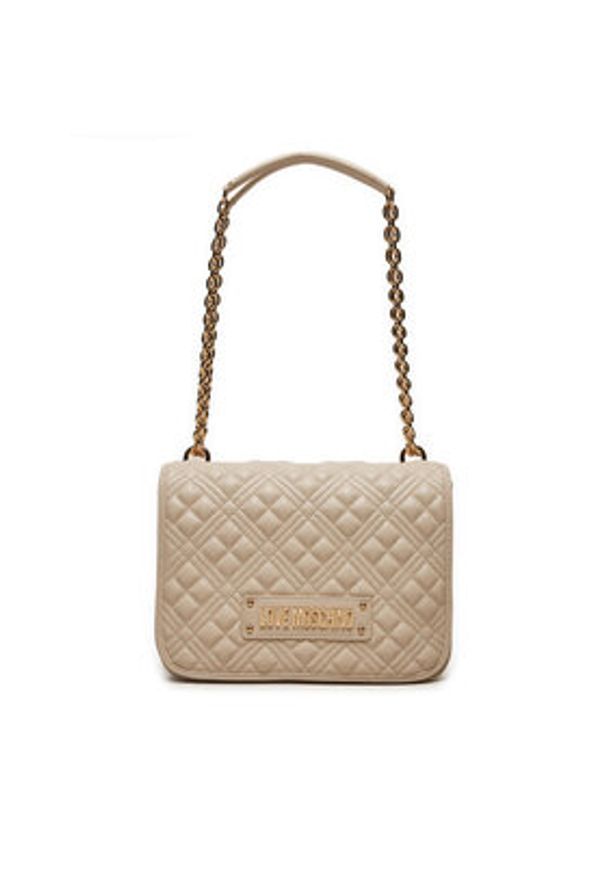 Love Moschino - LOVE MOSCHINO Torebka JC4000PP1LLA0110 Écru. Materiał: skórzane