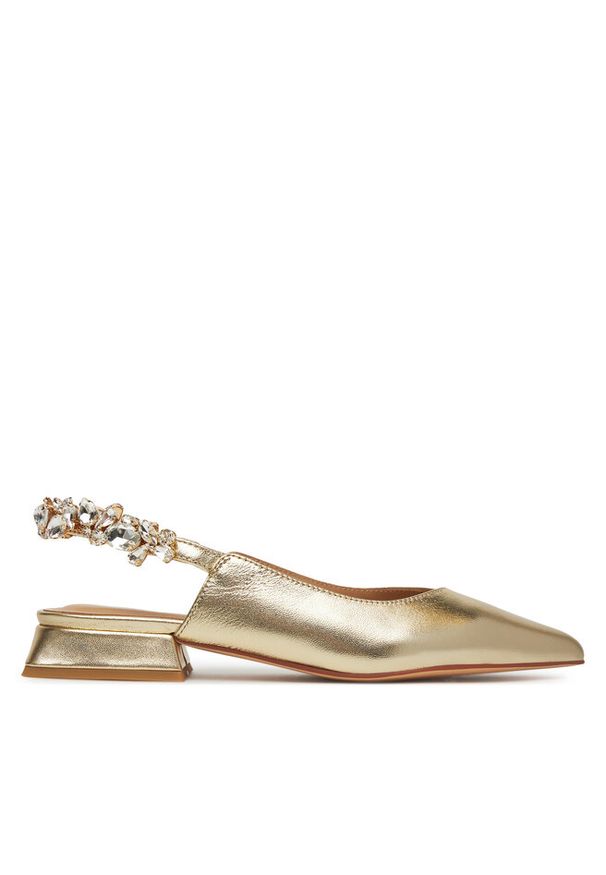 Czółenka Alma En Pena. Kolor: złoty