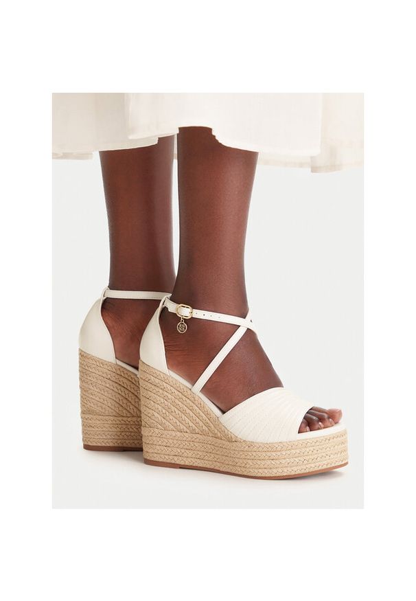 Espadryle Nine West. Kolor: biały