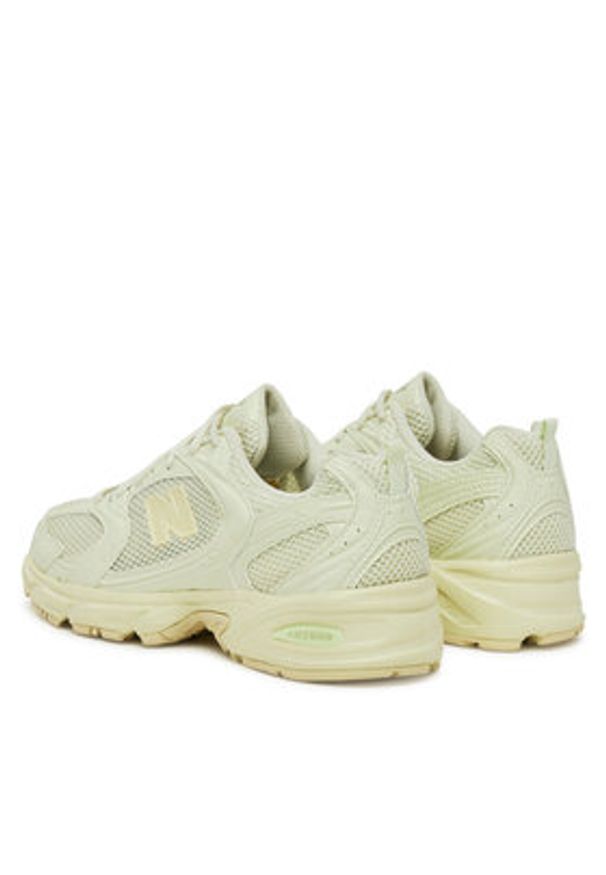 New Balance Sneakersy U530TBB Żółty. Kolor: żółty. Materiał: skóra