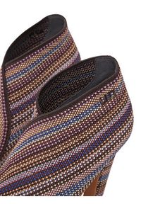 United Nude Botki Fold Hi II 1087065905 Brązowy. Kolor: brązowy. Materiał: materiał #2