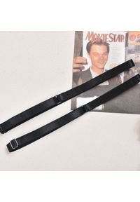 Intica - Komplet bielizny z kokardami i regulowanymi ramiączkami Chrysa. Kolor: czarny. Materiał: materiał #9