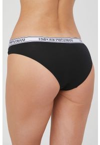 Emporio Armani Underwear figi (2-pack) 163334.2R227 kolor czarny. Kolor: czarny. Materiał: materiał #3