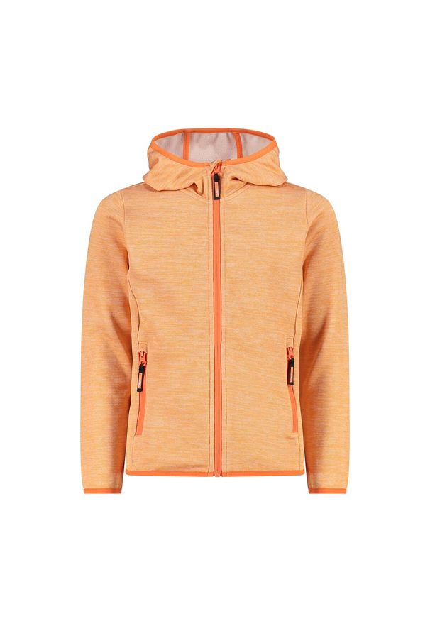 Bluza dziecięca turystyczna CMP 35H5425. Kolor: pomarańczowy. Sport: turystyka piesza