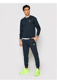 EA7 Emporio Armani Spodnie dresowe 8NPP53 PJ05Z 1578 Granatowy Slim Fit. Kolor: niebieski. Materiał: bawełna #2