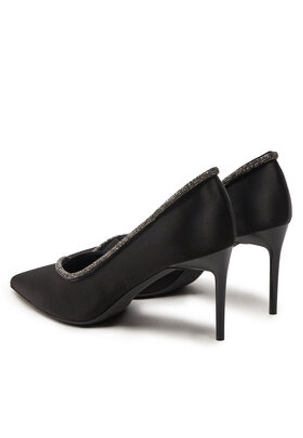 Max Mara Szpilki Pumpcrystal80 24245263916 Czarny. Kolor: czarny. Materiał: materiał. Obcas: na szpilce