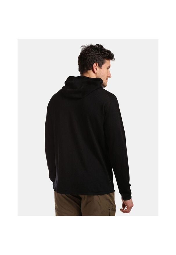 Pulower Kilpi Moseo. Kolor: czarny. Materiał: włókno, wełna, syntetyk. Sport: turystyka piesza