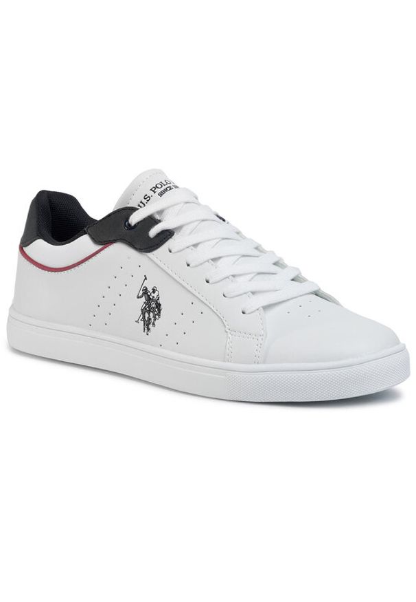 U.S. Polo Assn. Sneakersy Curt CURTY4244S0/Y1 Biały. Kolor: biały. Materiał: skóra