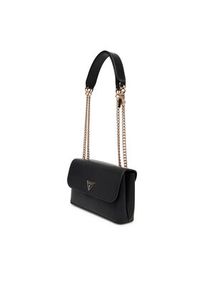 Guess Torebka Daryna II HWVG72 08200 Czarny. Kolor: czarny. Materiał: skórzane