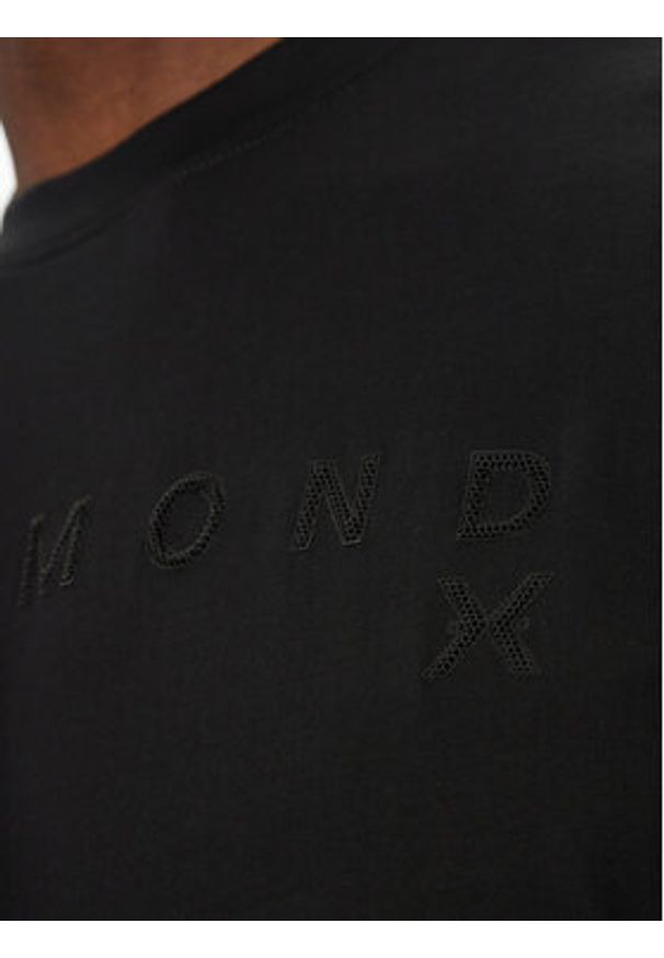 Richmond X T-Shirt UMP25009TS Czarny Regular Fit. Kolor: czarny. Materiał: bawełna