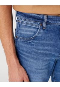 Wrangler - WRANGLER LARSTON MĘSKIE SPODNIE JEANSOWE JEANSY SMOKE SEA W18SYLZ71 112330754