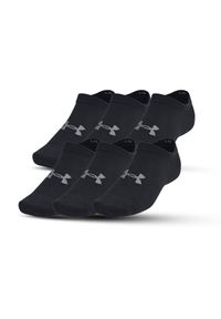 Skarpety sportowe Under Armour Essential niskie stopki (6-PAK). Kolor: czarny