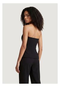 Morgan Top 251-CLODI.F Czarny Regular Fit. Kolor: czarny. Materiał: syntetyk #2