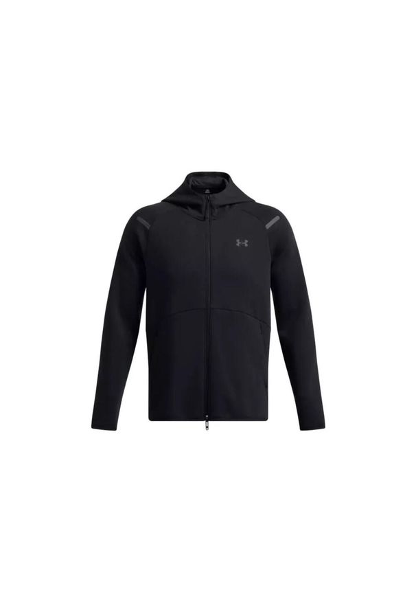 Bluza Under Armour Ua Unstoppable Flc Fz Hd Eu Damskie. Kolor: czarny. Sport: fitness