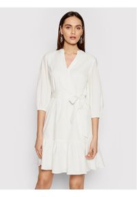 Sukienka codzienna DKNY. Okazja: na co dzień. Kolor: biały. Typ sukienki: proste. Styl: casual #1