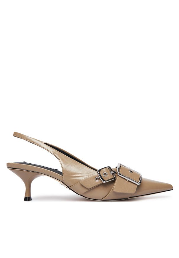 Steve Madden Czółenka Lezley SM11003440 Brązowy. Kolor: brązowy. Materiał: skóra