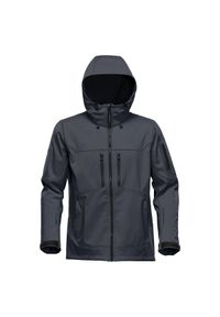 STORMTECH - Męska Kurtka Soft Shell Epsilon 2. Kolor: wielokolorowy, szary, brązowy