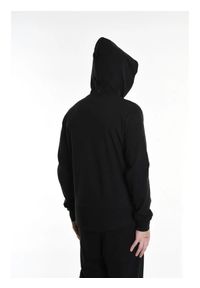 La Haine Inside Us Bluza | 3M M1166 | Mężczyzna | Czarny. Okazja: na co dzień. Typ kołnierza: kaptur. Kolor: czarny. Materiał: wiskoza, elastan. Wzór: aplikacja. Styl: casual, elegancki #5