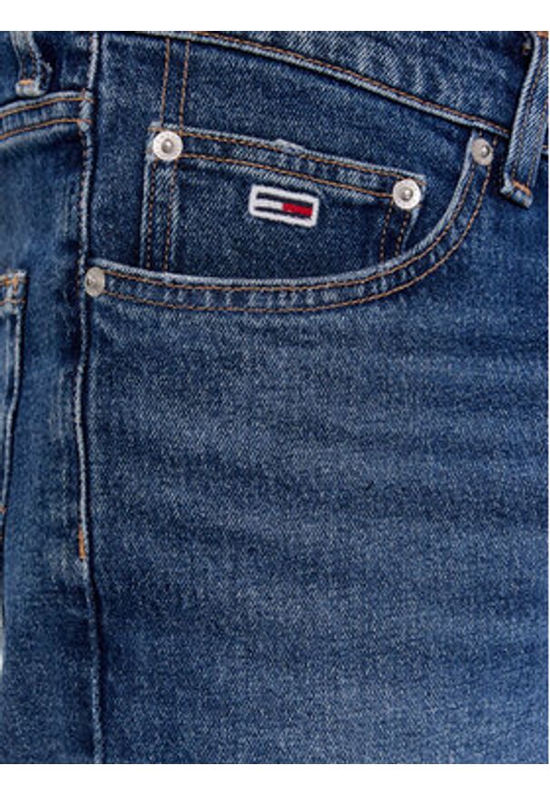 Tommy Jeans Jeansy DM0DM18174 Granatowy Tapered Fit. Kolor: niebieski
