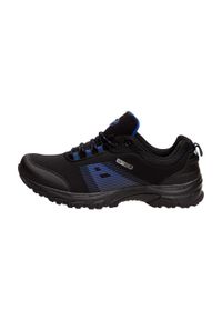 American Club - Czarne buty trekkingowe AMERICAN WT07/21 BK/RY. Kolor: czarny. Materiał: tkanina. Szerokość cholewki: normalna #1
