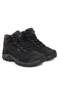 salomon - Salomon Trekkingi Shelter Waterproof L47855000 Czarny. Kolor: czarny. Materiał: materiał #5