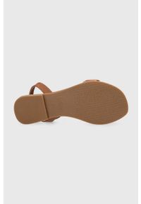 MEXX - Mexx sandały skórzane Sandal Julia damskie kolor brązowy. Zapięcie: klamry. Kolor: brązowy. Materiał: skóra. Wzór: gładki. Obcas: na obcasie. Wysokość obcasa: niski #4