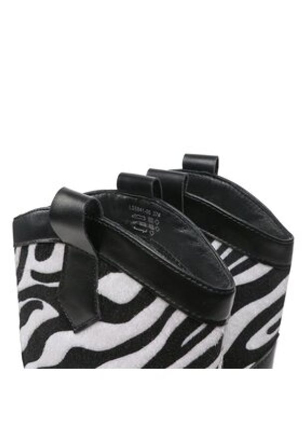 Jenny Fairy Botki LS5841-05 Czarny. Kolor: czarny. Materiał: skóra