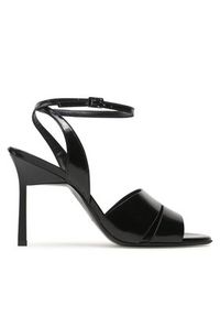 Calvin Klein Sandały Geo Stil Sandal 90Hh HW0HW01462 Czarny. Kolor: czarny. Materiał: skóra #6