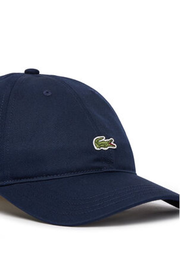 Lacoste Czapka z daszkiem RK0491 Granatowy. Kolor: niebieski. Materiał: bawełna