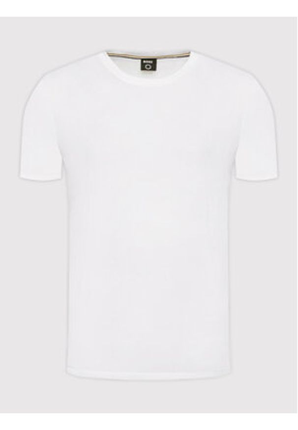 BOSS - Boss T-Shirt Thompson 02 50468972 Biały Regular Fit. Kolor: biały. Materiał: bawełna