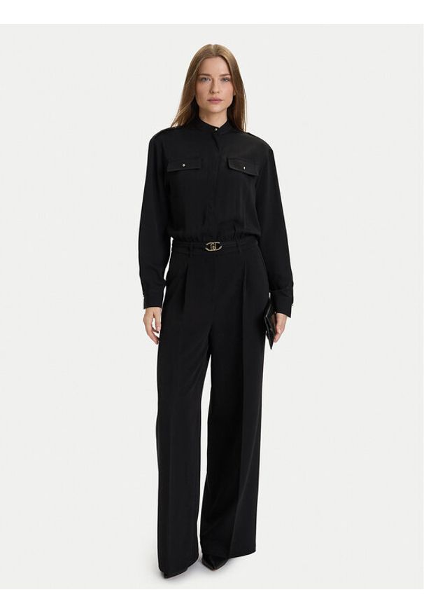 Liu Jo Kombinezon MF5262 T4241 Czarny Regular Fit. Kolor: czarny. Materiał: syntetyk
