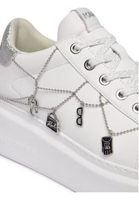 Karl Lagerfeld - KARL LAGERFELD Sneakersy Anakapri KL63546 Biały. Kolor: biały. Materiał: skóra #3