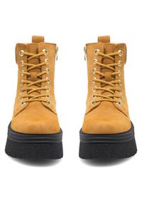 Jenny Fairy Trapery Roseline HY5302-1 Brązowy. Kolor: brązowy. Materiał: syntetyk #7