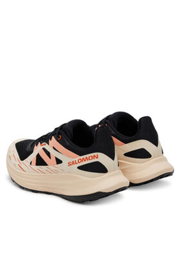 salomon - Salomon Buty do biegania Ultra Flow L47808400 Czarny. Kolor: czarny. Materiał: materiał
