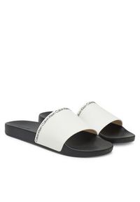 Calvin Klein Klapki Pool Slide Rubber HM0HM00981 Biały. Kolor: biały #5