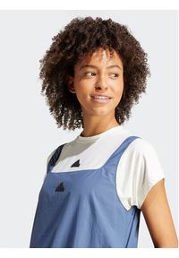 Adidas - adidas Sukienka letnia City Escape IS0670 Niebieski Loose Fit. Kolor: niebieski. Materiał: syntetyk. Sezon: lato #4