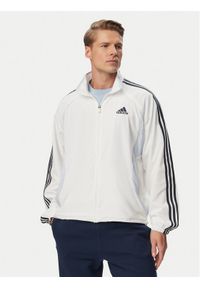 Adidas - adidas Bluza adicolor Teamgeist KD5857 Błękitny Loose Fit. Kolor: niebieski. Materiał: syntetyk #1