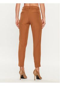 Maryley Spodnie materiałowe 23IB52Z/41AL Brązowy Regular Fit. Kolor: brązowy. Materiał: materiał, syntetyk #4