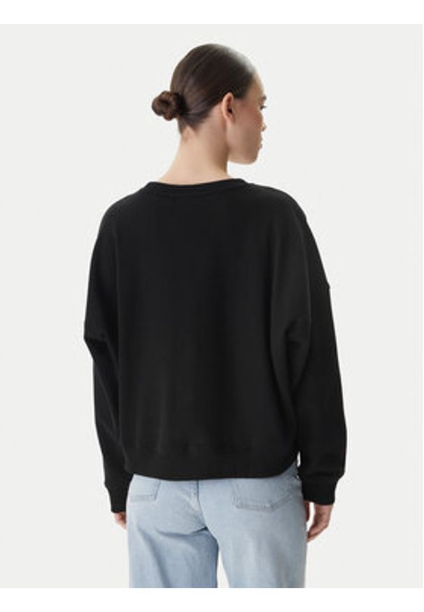 BOSS Bluza C_Ever 50554711 Czarny Oversize. Kolor: czarny. Materiał: bawełna