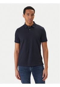 Guess Polo M6RP05 KD181 Granatowy Regular Fit. Typ kołnierza: polo. Kolor: niebieski. Materiał: bawełna #1